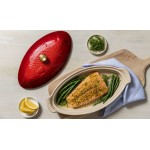 Pesciera in porcellana Le Creuset